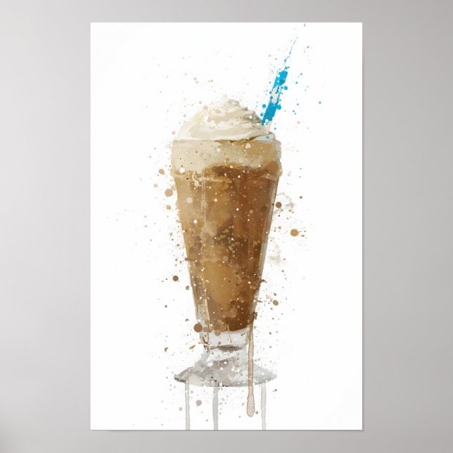 Affiche Frappe au Moka (Devant)