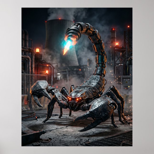 Affiche Frappe du Scorpion de Plomb (Devant)