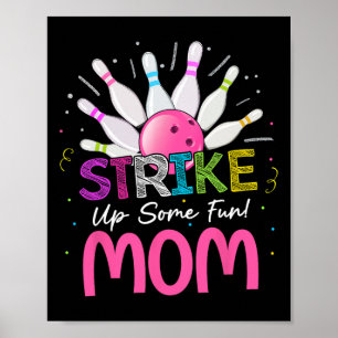 Affiche Frappe Une Maman Amusante De La Fille Bowlin Anniv