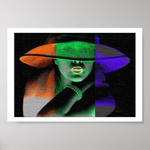 Affiche Frappez une pose