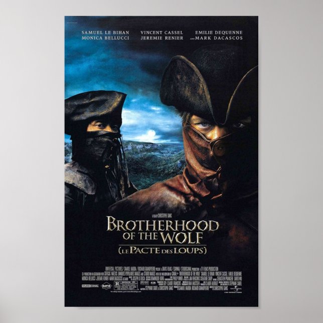Affiche Fraternité du loup français (Devant)