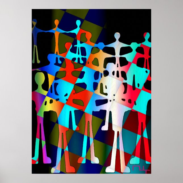 Affiche fraternité humaine (Devant)