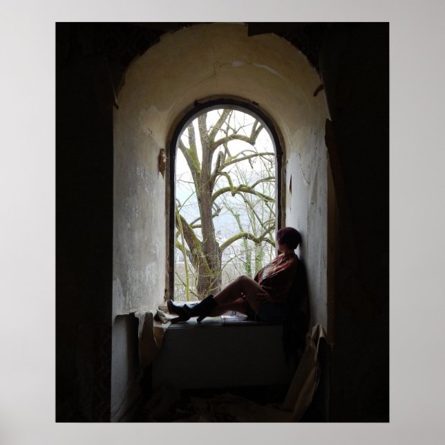 Affiche frau am fenster (Devant)