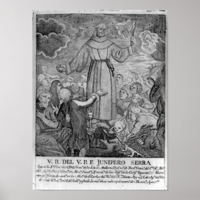 Affiche Fray Junipero Serra (Devant)