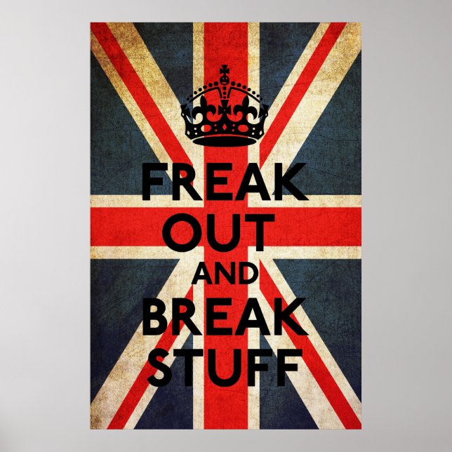 Affiche Freak Out and Breff Stuff Parodie Print (Devant)