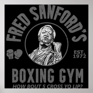 Affiche Fred Sanfords Boxing Gym TShirt