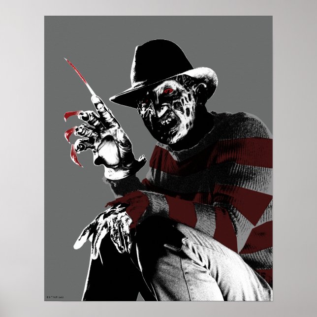 Affiche Freddy contre Jason | Freddy Seeing Red (Devant)