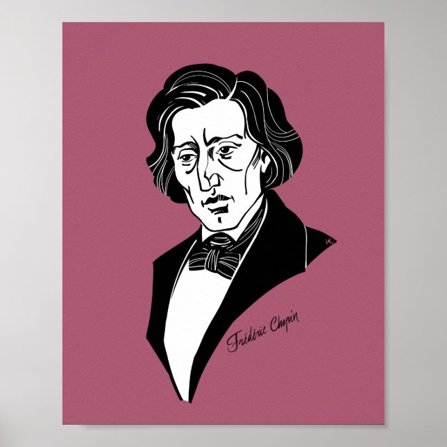 Affiche Frederic Chopin (Devant)