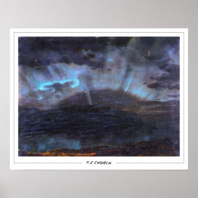 Affiche Frederic Edwin Church Beaux-Arts #392 (Devant)