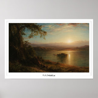 Affiche Frederic Edwin Church Beaux-Arts #538