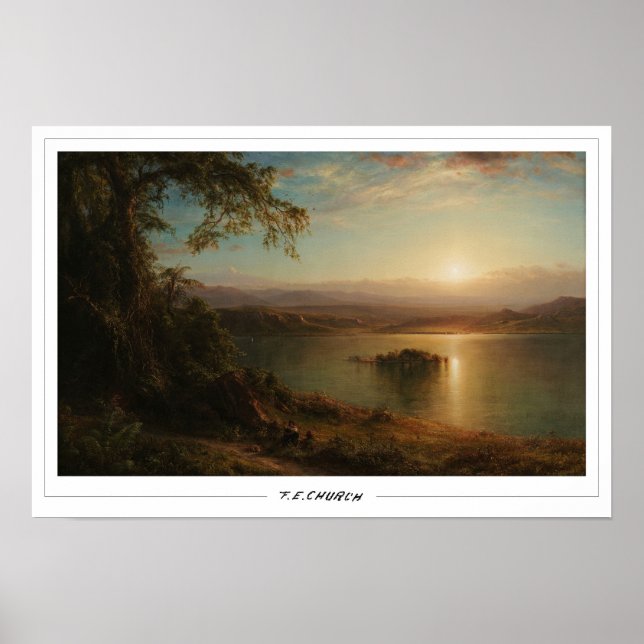 Affiche Frederic Edwin Church Beaux-Arts #538 (Devant)