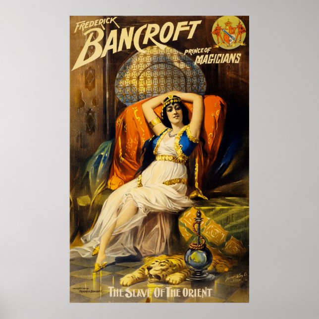 Affiche Frederick Bancroft prince des magiciens (Devant)