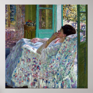 Affiche Frederick Carl Frieseke Salle Jaune après-midi
