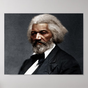 Affiche Frederick Douglass Colorisé