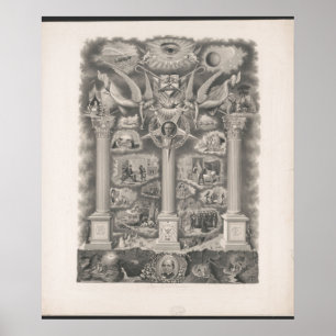 Affiche Free Masons Rock of Oddfelship