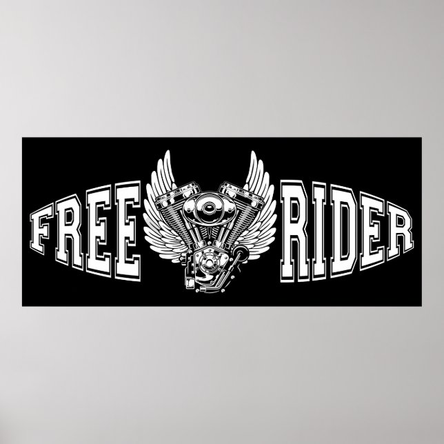 Affiche Free rider (Devant)