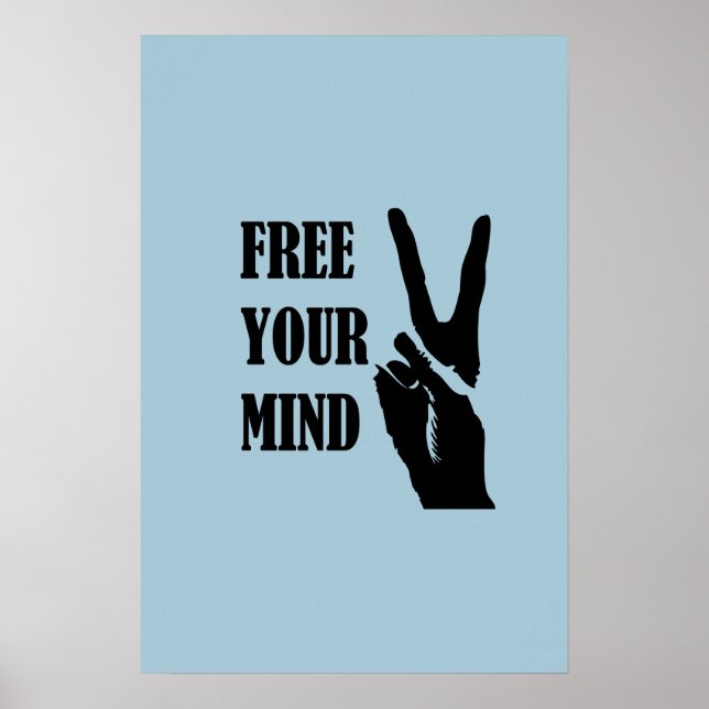 Affiche Free your mind! (Devant)