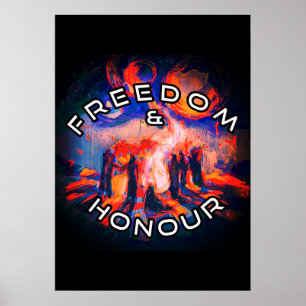 Affiche Freedom & Honour