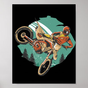 Affiche Freestyle Motorcycle Stunts FMX