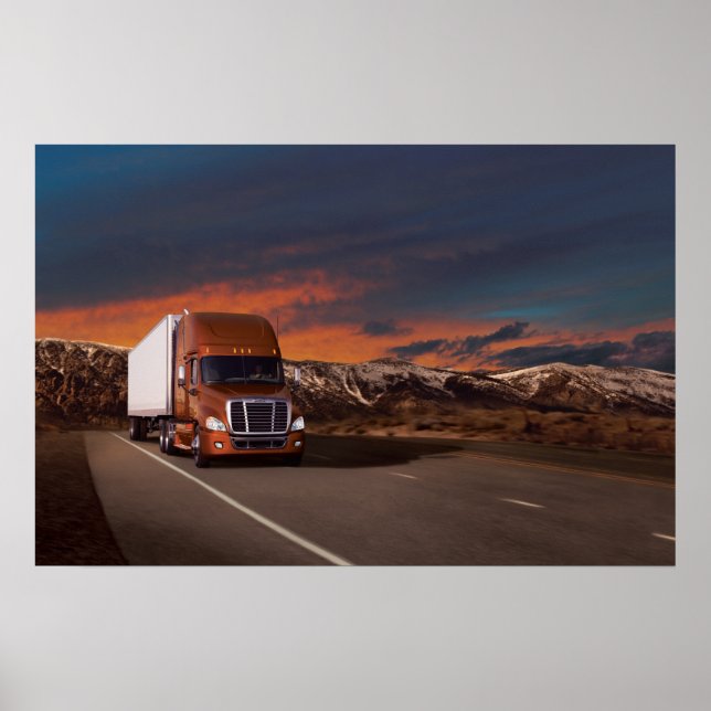 Affiche Freightliner Cascadia #20 (Devant)