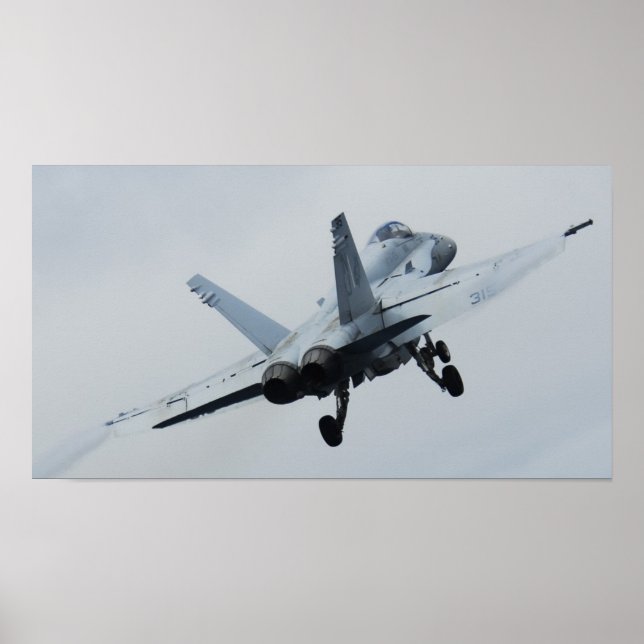 Affiche Frelon F/A-18 (Devant)