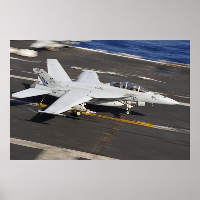 Affiche Frelon F/A-18 superbe (Devant)