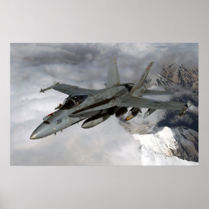 Affiche Frelon FA-18