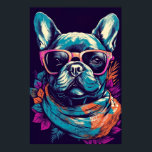 Affiche French Bulldog Funny Art Pop Moderne<br><div class="desc">Voici Modern Funny French Bulldog Poster - l'ajout parfait à tout amoureux des chiens à la maison ou au bureau! Cette affiche est un mélange charmant de design contemporain et d'humour qui égaye tout espace. L'affiche présente une représentation moderne et minimaliste d'un Bulldog français, avec une touche humoristique qui vous...</div>