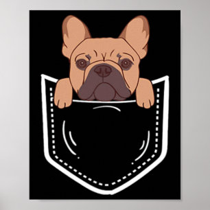 Affiche French Bulldog Pour Amoureux de les chiens Pocket