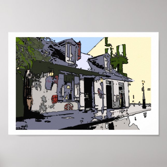 Affiche French Quarter Black Smith Shop (Devant)
