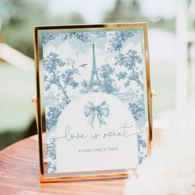 Affiche French Toile Love est doux prendre un plaisir (Créateur téléchargé)