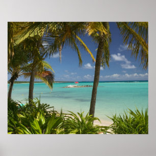 Affiche French West Indies, Guadaloupe, Grande Terre, 2