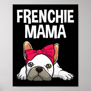 Affiche Frenchie Mom French Buldog Design pour femmes Gran