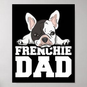 Affiche Frenchie Papa Cite Pour Ton Père Français