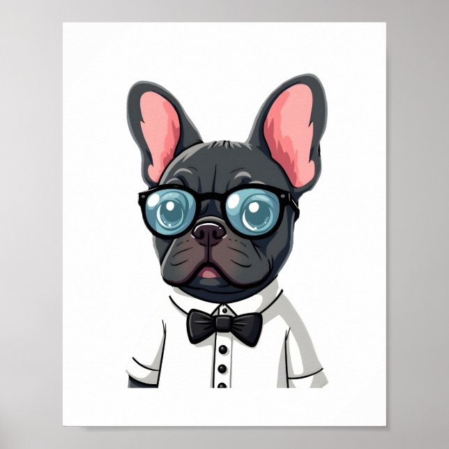 Affiche Frenchie The Gentlemen Copie (2) (Devant)