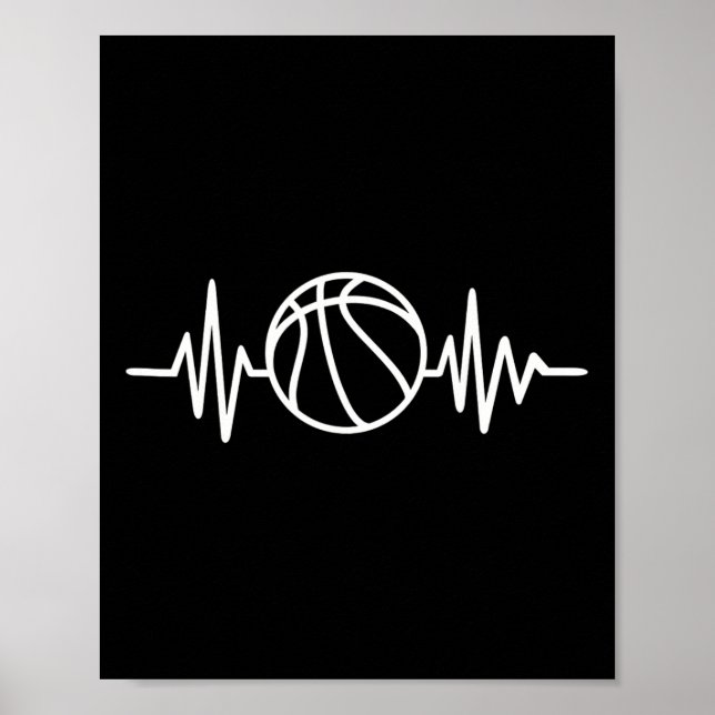 Affiche Fréquence de basket-ball (Devant)
