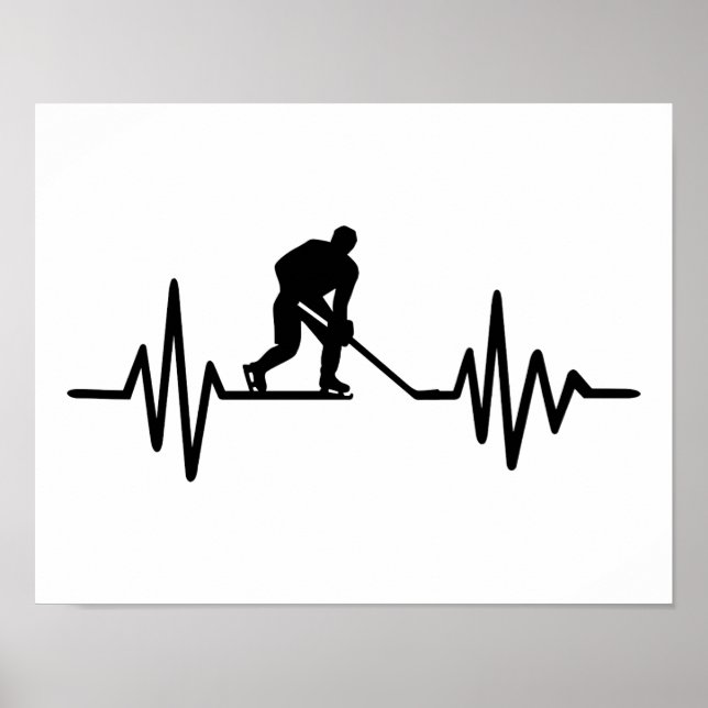 Affiche Fréquence de hockey (Devant)