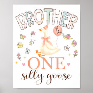 Affiche Frère de la fille qui fête son 1er anniversaire, l