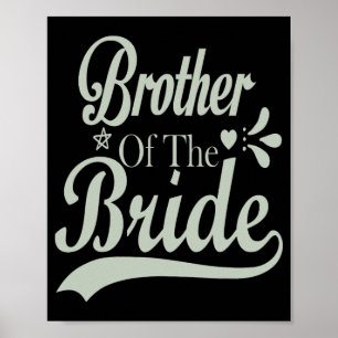 Affiche Frère de la mariée Bachelor Bridal Bachelorette