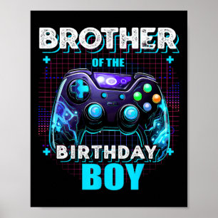Affiche Frère du garçon d'anniversaire, vidéo familiale as
