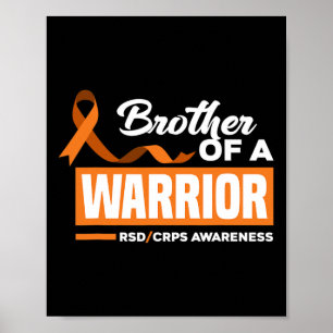 Affiche Frère D'Un Guerrier Soutien Soutien Rsd Crps Aw