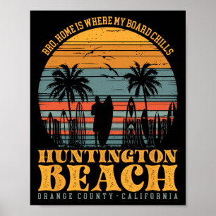 Affiche Frère, la maison est où ma planche se détend Hunti