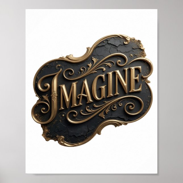 Affiche Fresh Gold IMAGINE Bijou Porter (Devant)