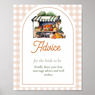 Affiche Fresh off market Conseil pour la mariée mariée