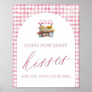 Affiche Fresque Hors Du Marché Devine Combien De Baisers S