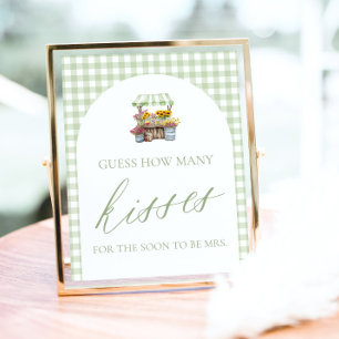 Affiche Fresque Hors Du Marché Devine Combien De Baisers S