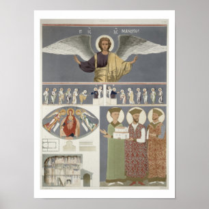 Affiche Fresques de l'église orthodoxe de Nekrssi près