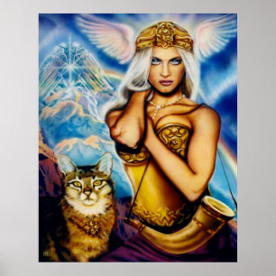 Affiche Freya par Lisa Iris