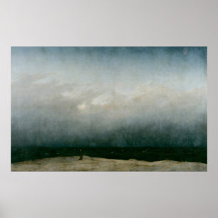 Affiche Friar Capucin En Bord De Mer - Caspar David Friedr