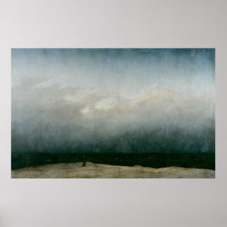 Affiche Friar Capucin En Bord De Mer - Caspar David Friedr